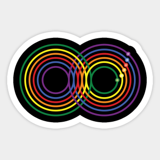 Infinity Orbit Sticker